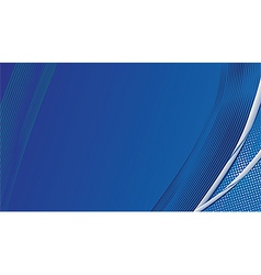 Blue template background vector image