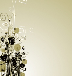 Floral vector image