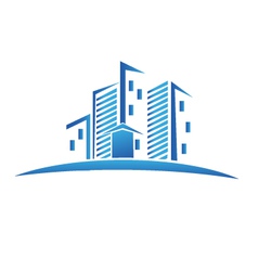 Buildings Real estate logo vector image