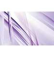 Dynamic Purple Swoosh vector image