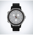 Modern and fashionable watch vector image
