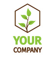 Ecology logo Ecology logo vector image