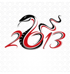 New year card vector image