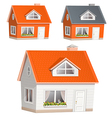 House icons vector image