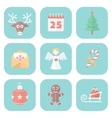 Christmas Icons Set Christmas Icons Set vector image