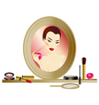 Cosmetics vector image