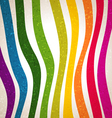 Colorful striped background vector image