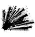 Ink explosion vector image