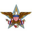 American eagle vector image
