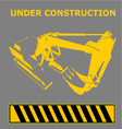 Under construction vector image