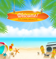 Summer holidays vacation vector image