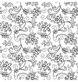 Abstract floral pattern vector image