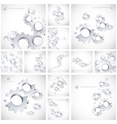 Gears vector image