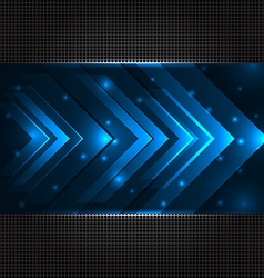 Abstract techno background with set transparent vector image