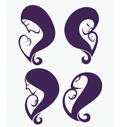 Mothers love and maternity vector image