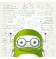 Green Robot vector image