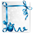 Christmas bauble vector image