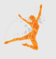 Dancer vector image