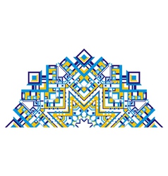 Geometric pattern vector image