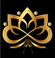 Lotus flower vector image