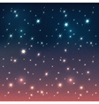 Night sky with stars vector image