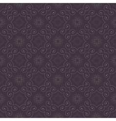 Seamless color retro pattern background vector image