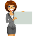 Business woman vector image