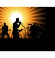 Rock group vector image