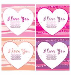 The Valentine's day. vector image