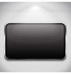 Frame on the wall vector image