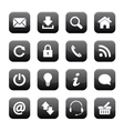 Web buttons vector image