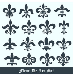 Fleur de lis vector image