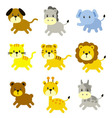 Animal cartoon vector image