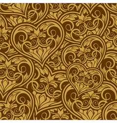 Seamless wallpaper vector image