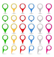 Map Pins vector image