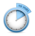 Timer - 10 minutes vector image