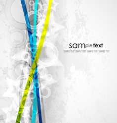 Modern abstract background vector image