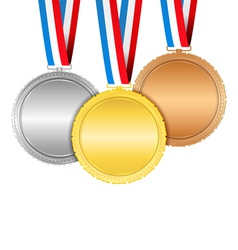 Medals vector image