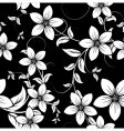 Floral background vector image