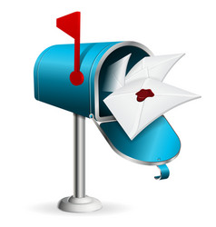 Mailbox vector image