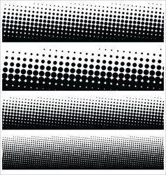 Halftone elements for your design vector image