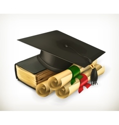 Education and Training icon vector image
