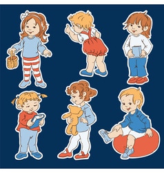 Children vector image
