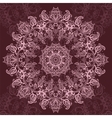 Pink Mandala vector image