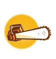 Chain saw vector image