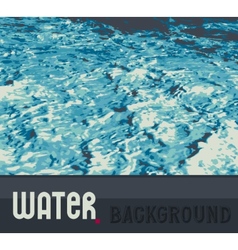 Abstract water background vector image