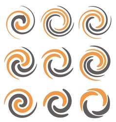 Spirals Spirals vector image