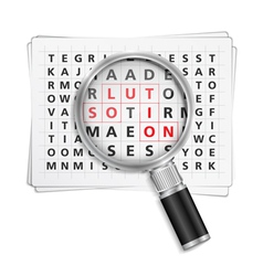 Solution Concept vector image
