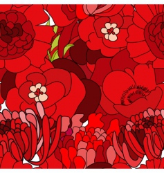Seamless wallpapers vector image