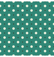 Seamless turquoise vintage pattern vector image